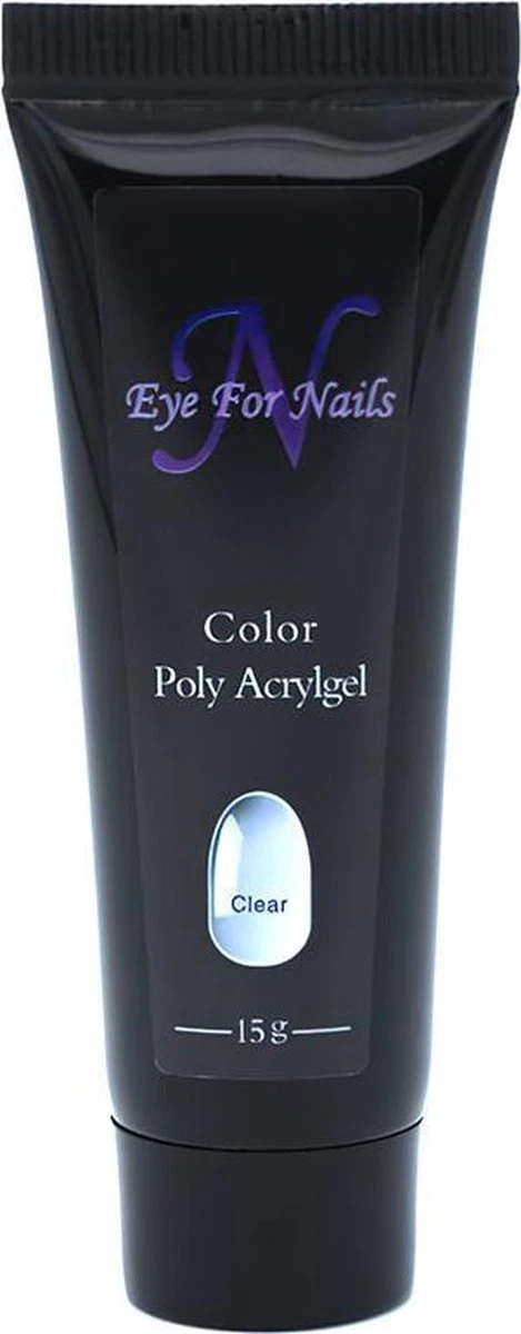 Eye For Nails – Polygel – Kleur Clear/Transparant – Nail Art - French Manicure 3 Eye For Nails – Polygel – Kleur Clear/Transparant – Nail Art - French Manicure