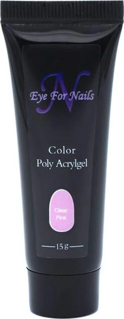 Eye For Nails – Acrylgel - Polygel – Kleur Clear Pink – Nail Art