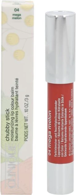 Clinique Chubby Stick Moisturizing Lip Colour Balm - Mega Melon 24 Clinique Chubby Stick Moisturizing Lip Colour Balm - Mega Melon -Cosmeticawinkel 471x1200 3