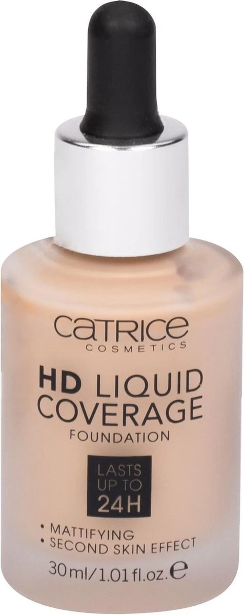 Catrice - Liquid Make-Up HD Liquid Coverage (Foundation) 30 Ml 030 Sand Beige - 3 Catrice - Liquid Make-Up HD Liquid Coverage (Foundation) 30 Ml 030 Sand Beige -