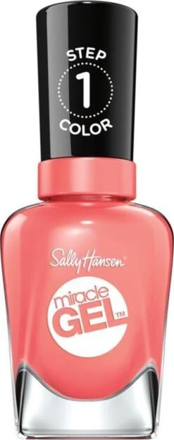 Sally Hansen Miracle Gel Nagellak - 380 Malibu Peach -Cosmeticawinkel 476x1200 5