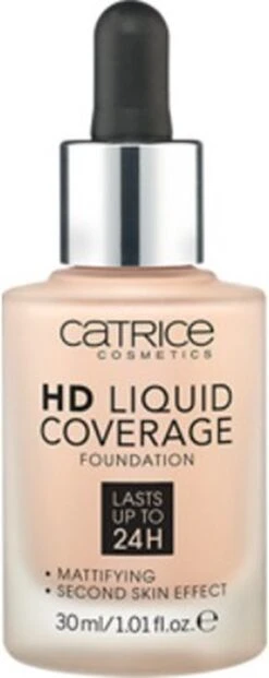 Catrice - Liquid Make-Up HD Liquid Coverage (Foundation) 30 Ml 030 Sand Beige - 11 Catrice - Liquid Make-Up HD Liquid Coverage (Foundation) 30 Ml 030 Sand Beige - -Cosmeticawinkel 477x1200 6