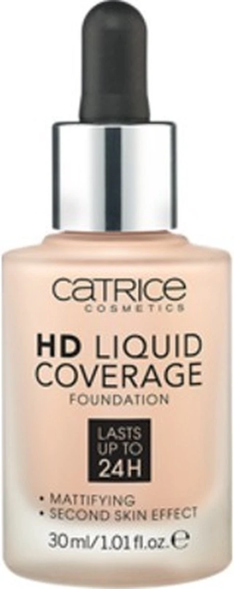 Catrice - Liquid Make-Up HD Liquid Coverage (Foundation) 30 Ml 030 Sand Beige - 6 Catrice - Liquid Make-Up HD Liquid Coverage (Foundation) 30 Ml 030 Sand Beige - - Afbeelding 4