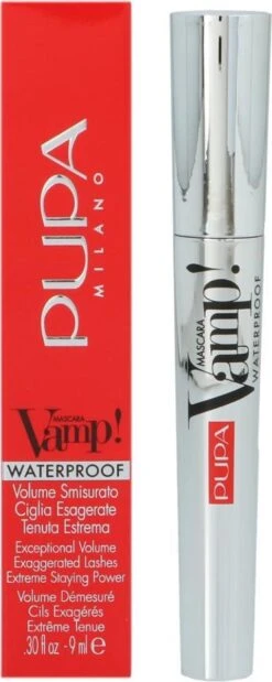 Pupa Milano Vamp! Waterproof Mascara - 001 Extra Black -Cosmeticawinkel 479x1200 3
