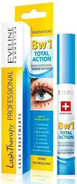 Eveline Cosmetics Lash Therapy Wimperserum 8in1 10ml. 10 Eveline Cosmetics Lash Therapy Wimperserum 8in1 10ml. -Cosmeticawinkel 502x1200 1