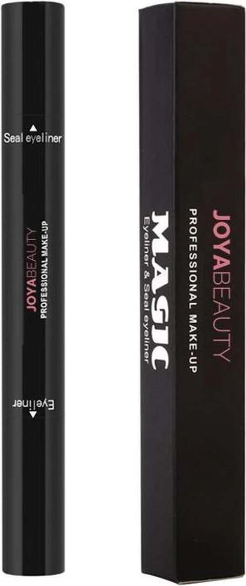 Joya Beauty® Eyeliner Met Wing Stempel | Zwarte Oog Stempel | 2 In 1 Eyeliner | Eyeliner Tool | Wing Eyeliner | Wing Stamp 4 Joya Beauty® Eyeliner Met Wing Stempel | Zwarte Oog Stempel | 2 In 1 Eyeliner | Eyeliner Tool | Wing Eyeliner | Wing Stamp - Afbeelding 2