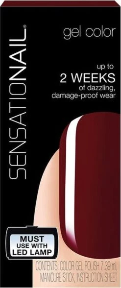SensatioNail Gel Polish Miss Behave - Gel Nagellak - Rood 15 SensatioNail Gel Polish Miss Behave - Gel Nagellak - Rood -Cosmeticawinkel 504x1200 6