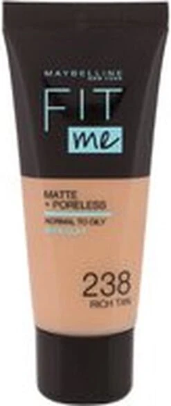Maybelline Fit Me Matte & Poreless Foundation - 104 Soft Ivory -Cosmeticawinkel 507x1200 2