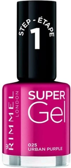Rimmel London Super Gel Nagellak - 023 Grape Sorbet -Cosmeticawinkel 508x1200 13