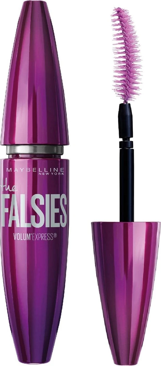 Maybelline Volum'Express Falsies - Zwart - Mascara 18 Maybelline Volum'Express Falsies - Zwart - Mascara - Afbeelding 16