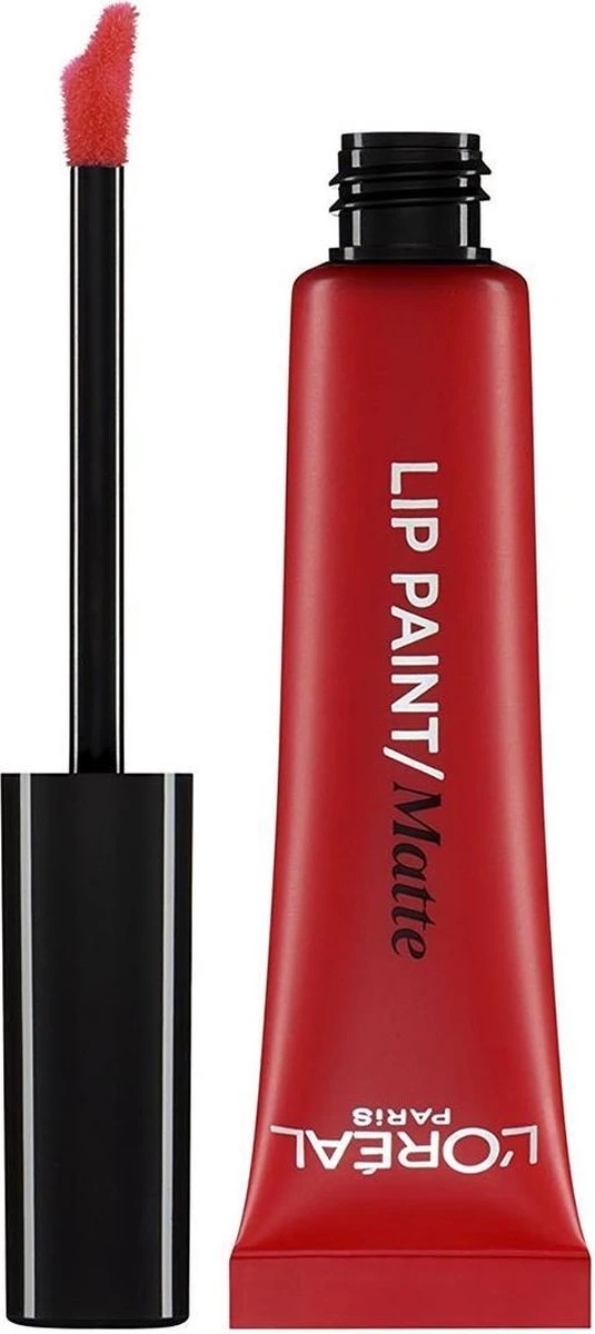 L'Oréal Paris Infallible Lip Paint Matte Lippenstift - 204 Red Actually 10 L'Oréal Paris Infallible Lip Paint Matte Lippenstift - 204 Red Actually - Afbeelding 8