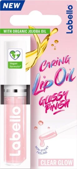 Labello Caring Lip Oil Clear Glow - 5.5 Ml 18 Labello Caring Lip Oil Clear Glow - 5.5 Ml -Cosmeticawinkel 550x1200 3