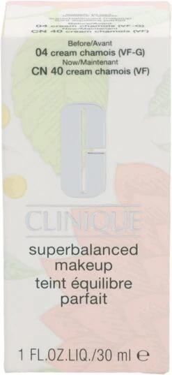 Clinique Superbalanced Foundation - 04 Cream Chamois 17 Clinique Superbalanced Foundation - 04 Cream Chamois -Cosmeticawinkel 552x1200