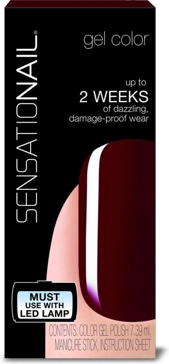 SensatioNail Gel Polish Miss Behave - Gel Nagellak - Rood 7 SensatioNail Gel Polish Miss Behave - Gel Nagellak - Rood - Afbeelding 5
