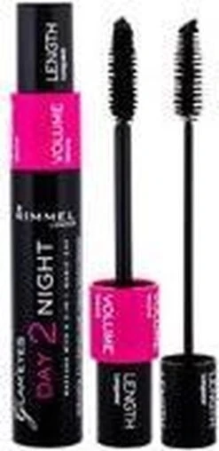 Rimmel London Day2Night 2-in-1 Mascara Voor Een Dag- En Avondlook - 001 Black -Cosmeticawinkel 583x1200 2