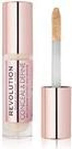 Makeup Revolution - (Conceal & Define Concealer) 3.4 Ml C3 18 Makeup Revolution - (Conceal & Define Concealer) 3.4 Ml C3 -Cosmeticawinkel 586x1200