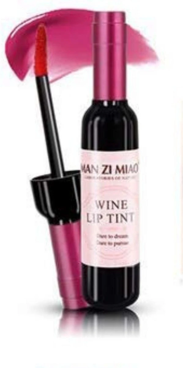 MAN ZI MIAO® Lippenstift - Wijn - Wine - Wijnfles - Lipgloss - Lipstick - Make Up - Rood - Shiraz Red - Wine Lip Tint 3 MAN ZI MIAO® Lippenstift - Wijn - Wine - Wijnfles - Lipgloss - Lipstick - Make Up - Rood - Shiraz Red - Wine Lip Tint