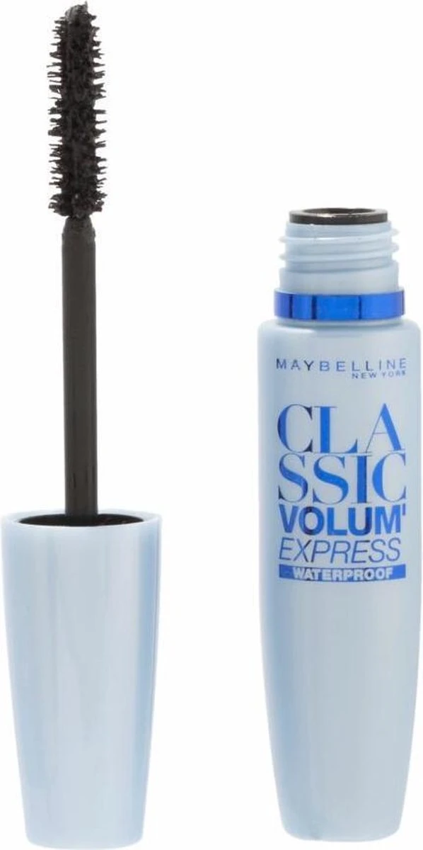 Maybelline Volum'Express - Black - Waterproof Mascara 4 Maybelline Volum'Express - Black - Waterproof Mascara - Afbeelding 2