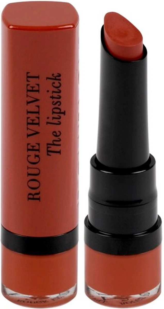 Bourjois Rouge Velvet The Lipstick Lippenstift - 21 Grande Roux 9 Bourjois Rouge Velvet The Lipstick Lippenstift - 21 Grande Roux - Afbeelding 7