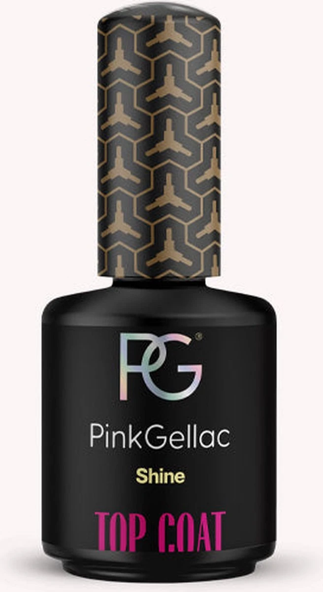 Pink Gellac - Shine Topcoat - Gebruik Met Base Coat - 15 Ml 3 Pink Gellac - Shine Topcoat - Gebruik Met Base Coat - 15 Ml