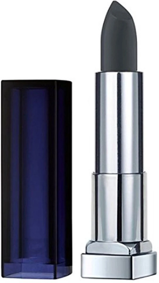 Maybelline Color Sensational Bold Lipstick - 888 Pitch Black 4 Maybelline Color Sensational Bold Lipstick - 888 Pitch Black - Afbeelding 2