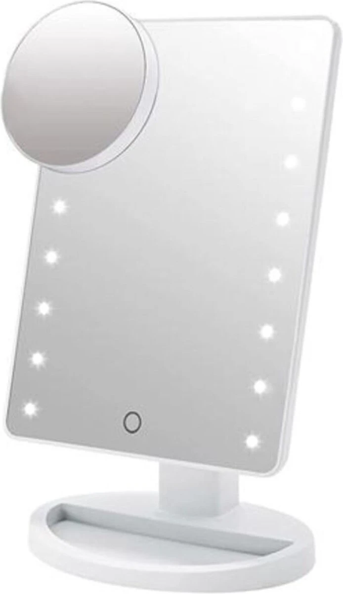 UNIQ Classic Star Make-up Spiegel - Wit 3 UNIQ Classic Star Make-up Spiegel - Wit