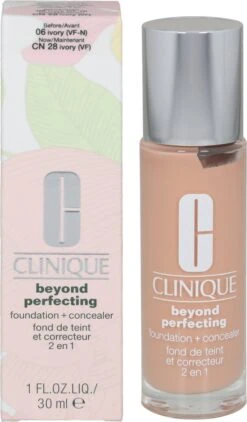Clinique Beyond Perfecting - Foundation - 06 Ivory 13 Clinique Beyond Perfecting - Foundation - 06 Ivory -Cosmeticawinkel 703x1200 1