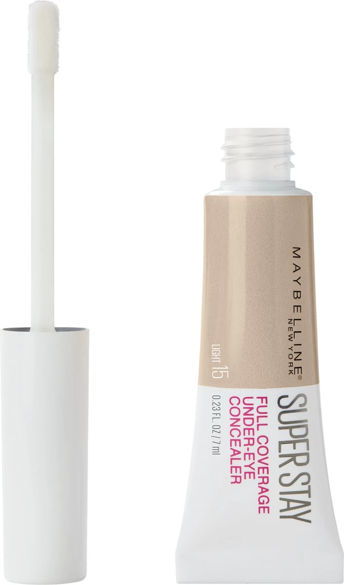 Maybelline SuperStay Under Eye Concealer - 15 Light – Matte Finish 4 Maybelline SuperStay Under Eye Concealer - 15 Light – Matte Finish - Afbeelding 2