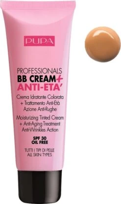 Pupa Milano Professionals BB Cream + Anti-Eta - 001 Nude 24 Pupa Milano Professionals BB Cream + Anti-Eta - 001 Nude -Cosmeticawinkel 712x1200