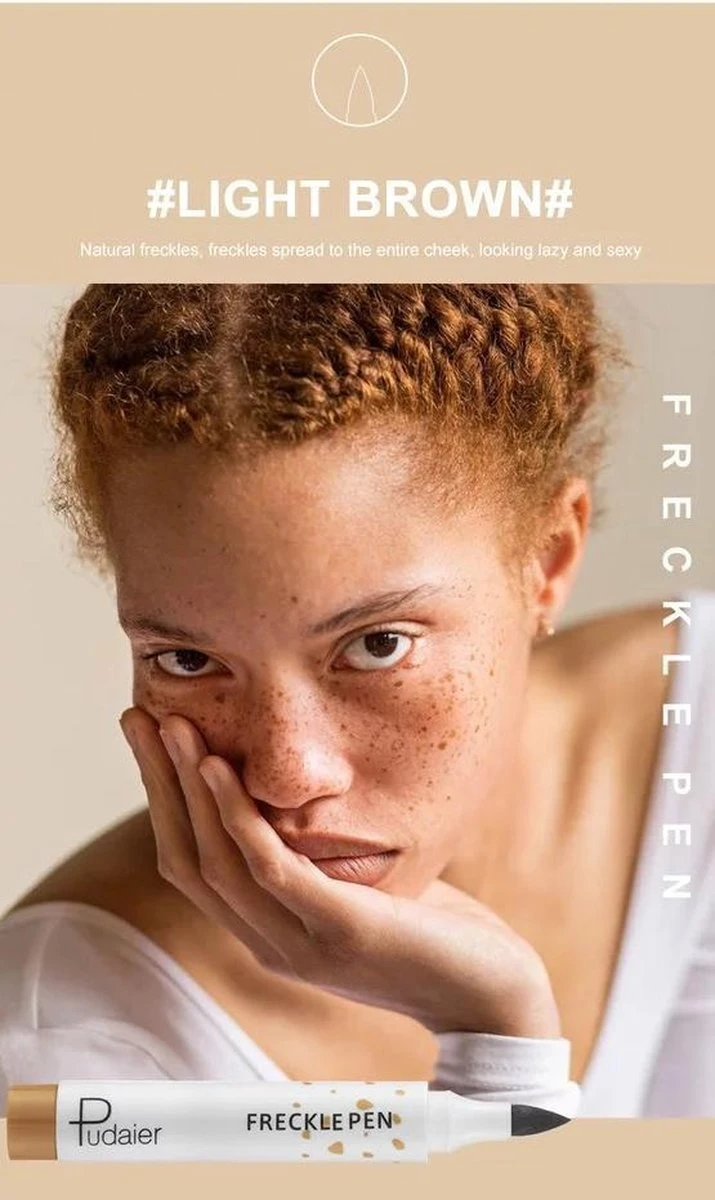 Joya Beauty® Sproetjes Pen | Freckle Pen | Kleur 1: Licht Bruin 15 Joya Beauty® Sproetjes Pen | Freckle Pen | Kleur 1: Licht Bruin - Afbeelding 13