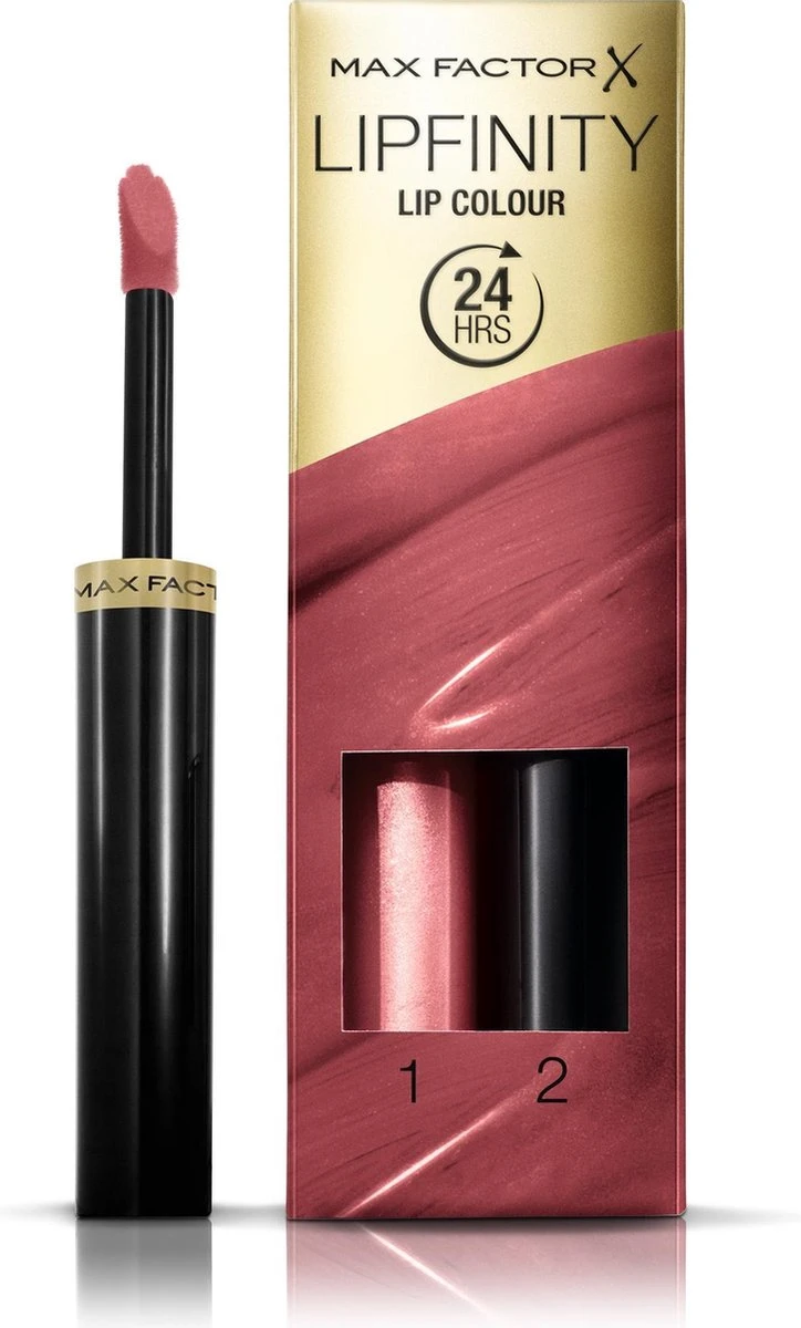 Max Factor Lipfinity 24HR Lip Colour Lipgloss - 102 Glistening 3 Max Factor Lipfinity 24HR Lip Colour Lipgloss - 102 Glistening