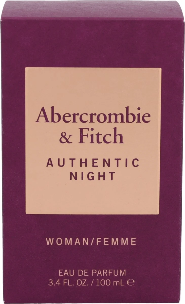 Abercrombie & Fitch Authentic Women Night Eau De Parfum Spray 100 Ml 7 Abercrombie & Fitch Authentic Women Night Eau De Parfum Spray 100 Ml - Afbeelding 5