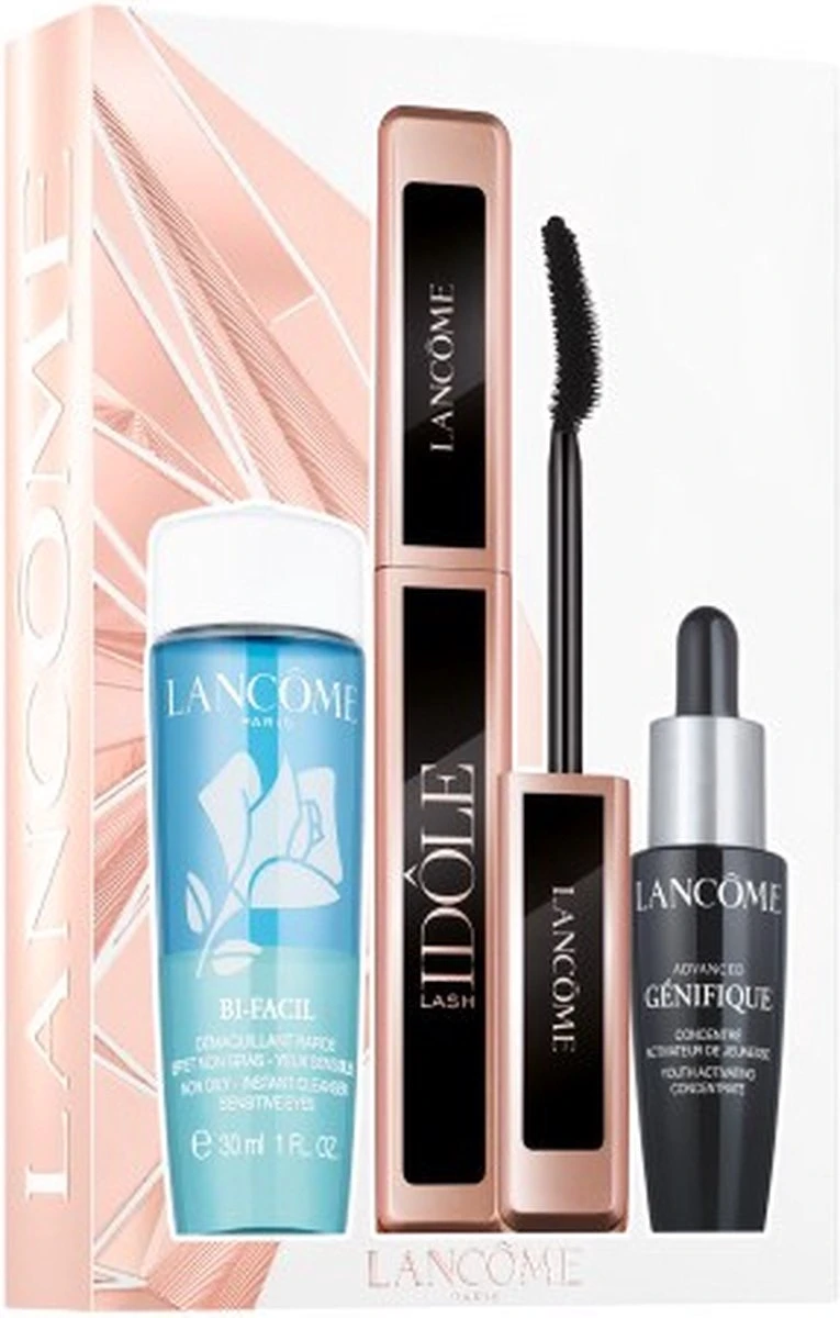 Lancôme Lash Idôle Mascara Geschenkset Met Bi-facil En Genifique Serum 3 Lancôme Lash Idôle Mascara Geschenkset Met Bi-facil En Genifique Serum