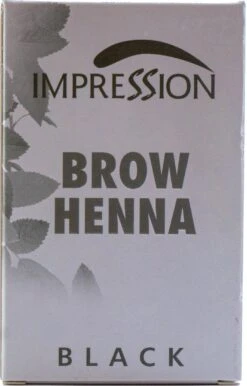 Impression Henna Wenkbrauwverf | Zwart | Black | Noir | Brow Henna | Goed Voor Meer Dan 20 Behandelingen 13 Impression Henna Wenkbrauwverf | Zwart | Black | Noir | Brow Henna | Goed Voor Meer Dan 20 Behandelingen -Cosmeticawinkel 768x1200 2