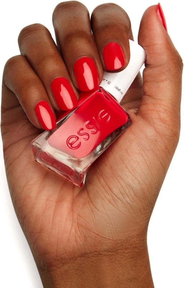 Essie Gel Couture - 270 Rock The Runway - Rood - Glanzende Nagellak Met Gel Effect - 13,5 Ml 10 Essie Gel Couture - 270 Rock The Runway - Rood - Glanzende Nagellak Met Gel Effect - 13,5 Ml - Afbeelding 9