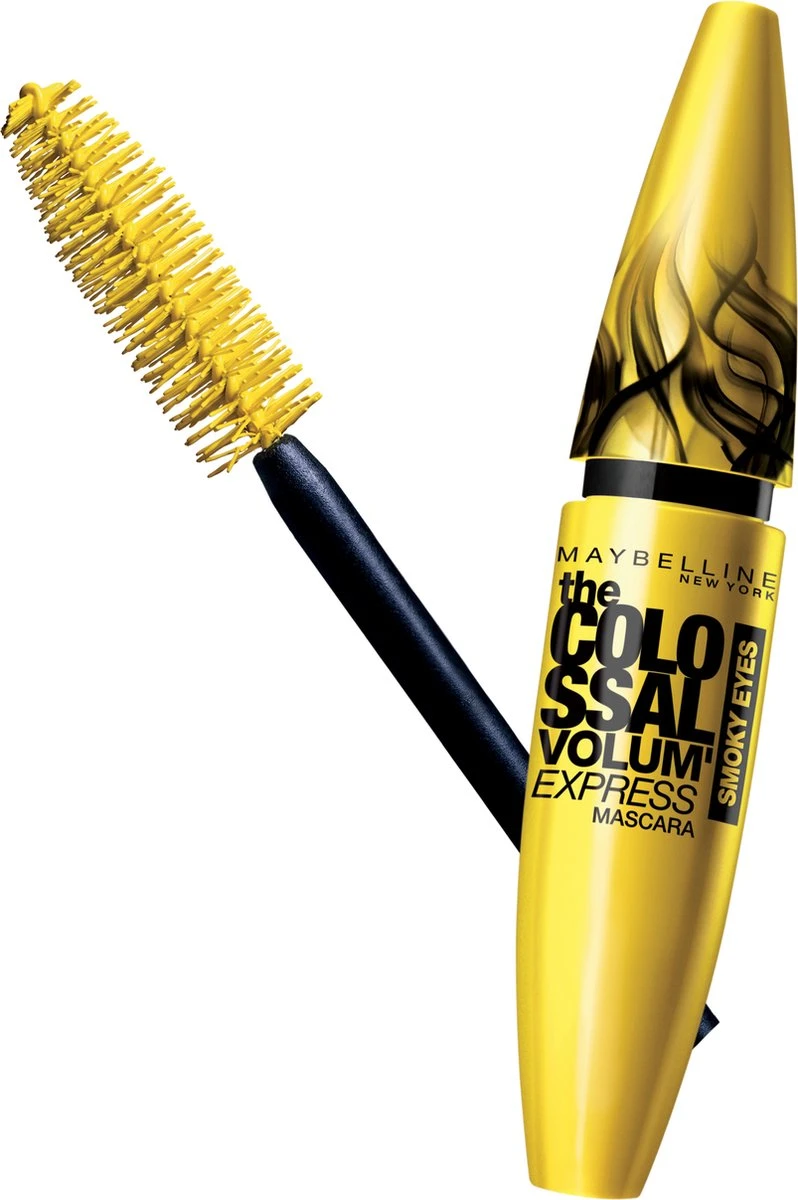 Maybelline Volum'Express Colossal Smoky Dangerous Mascara - Zwart 3 Maybelline Volum'Express Colossal Smoky Dangerous Mascara - Zwart