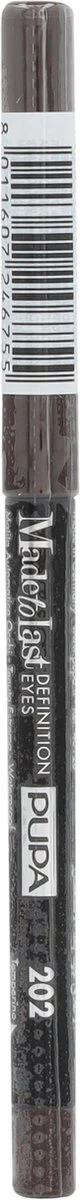 Pupa Milano Made To Last Definition Eyes Oogpotlood - 202 Dark Cacoa 4 Pupa Milano Made To Last Definition Eyes Oogpotlood - 202 Dark Cacoa - Afbeelding 2