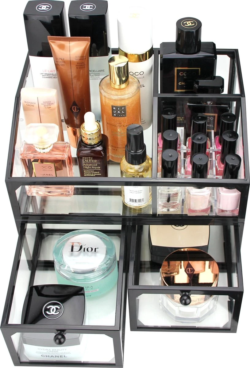 Make-up Organizer Yentl| Beauty Box | Cosmetica Organizer | Opbergdoos | Make Up Organizer | Beautybox | Vitrine Boxje | Glazen Box |Makeup Organizer |Beauty Organizer | Makeupbox | Storage Box |Make-uporganizer | Parfumbox | Parfumorganizer |Opmaken 6 Make-up Organizer Yentl| Beauty Box | Cosmetica Organizer | Opbergdoos | Make Up Organizer | Beautybox | Vitrine Boxje | Glazen Box |Makeup Organizer |Beauty Organizer | Makeupbox | Storage Box |Make-uporganizer | Parfumbox | Parfumorganizer |Opmaken - Afbeelding 4