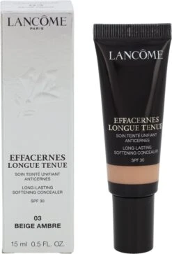Lancôme Effacernes Longue Tenue Concealer 15 Ml - 03 Beige Ambre -Cosmeticawinkel 817x1200