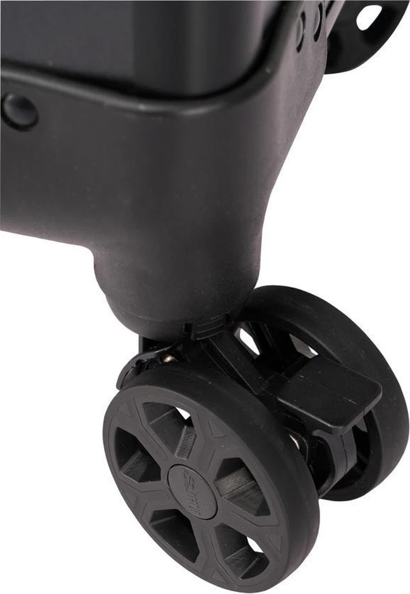 Kapper Koffer| Nagel | Visagist | Make-up | Cosmetica | Schminken | Trolley Stevig En Gemaakt Van Aluminium | 3 Delig | 8 Wielen | Bedekt Met Mooie Zilver Strips 5 Kapper Koffer| Nagel | Visagist | Make-up | Cosmetica | Schminken | Trolley Stevig En Gemaakt Van Aluminium | 3 Delig | 8 Wielen | Bedekt Met Mooie Zilver Strips - Afbeelding 3