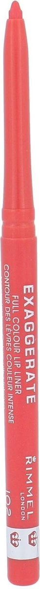 Rimmel London Exaggerate Full Volume Colour - 102 Peachy-Beachy - Lippotlood 5 Rimmel London Exaggerate Full Volume Colour - 102 Peachy-Beachy - Lippotlood - Afbeelding 3