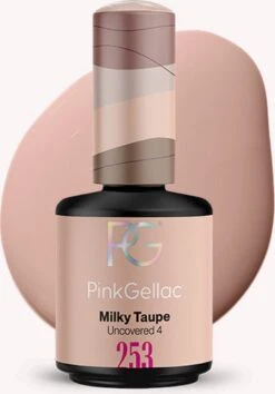 Pink Gellac - Milky Taupe - Gellak - Vegan - Taupe - Glanzend - 15ml 26 Pink Gellac - Milky Taupe - Gellak - Vegan - Taupe - Glanzend - 15ml -Cosmeticawinkel 838x1200 1