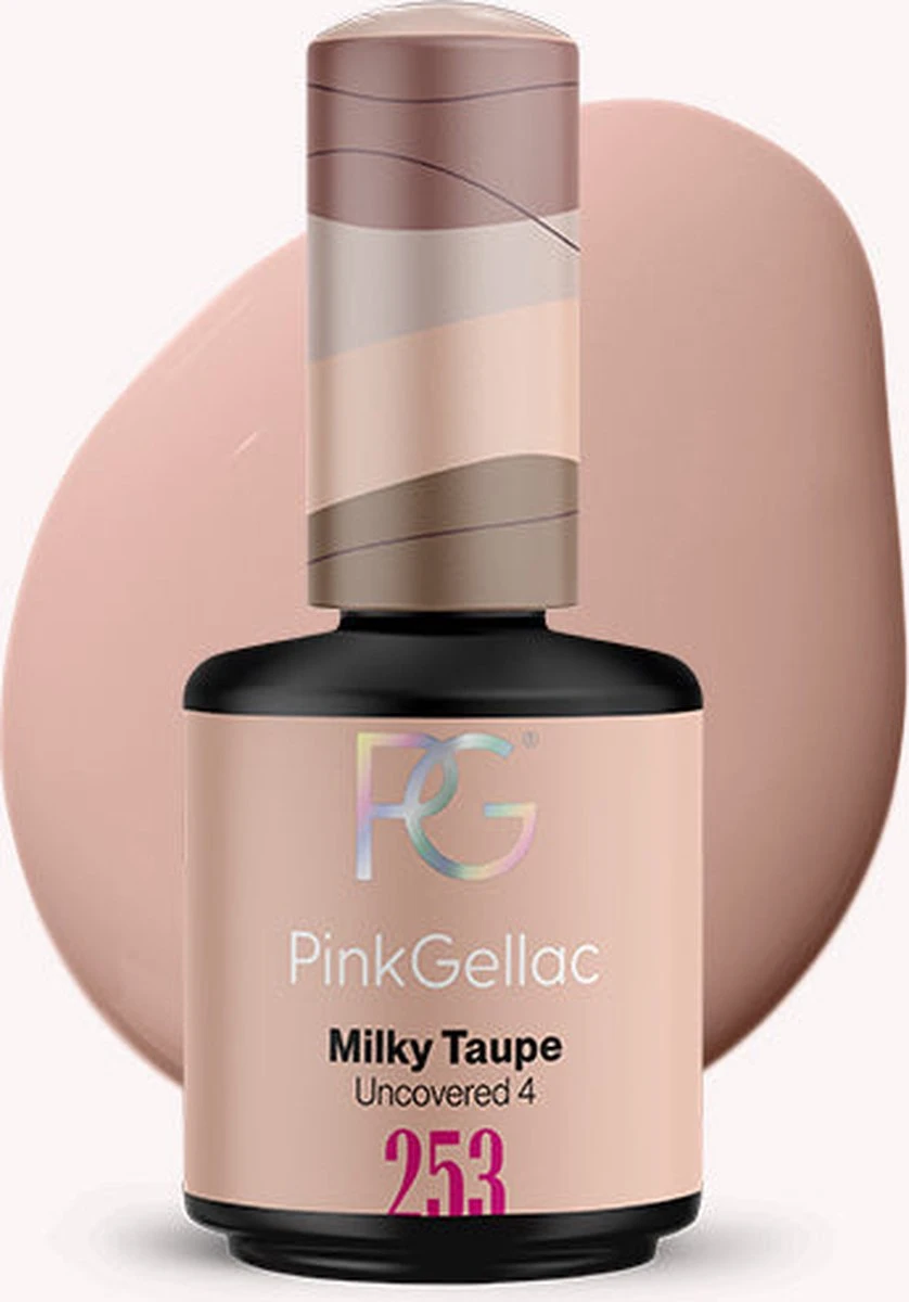 Pink Gellac - Milky Taupe - Gellak - Vegan - Taupe - Glanzend - 15ml 14 Pink Gellac - Milky Taupe - Gellak - Vegan - Taupe - Glanzend - 15ml - Afbeelding 12