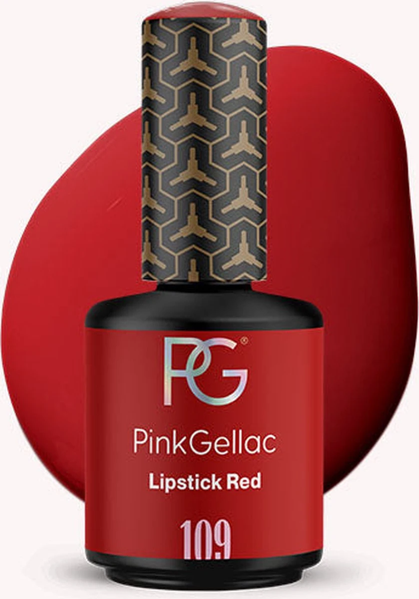 Pink Gellac - Lipstick Red - Gellak - Rood - 15 Ml 3 Pink Gellac - Lipstick Red - Gellak - Rood - 15 Ml