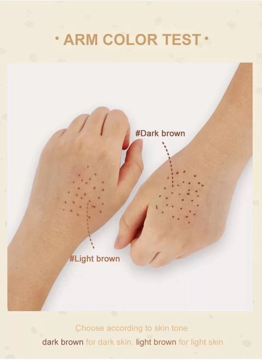 Joya Beauty® Sproetjes Pen | Freckle Pen | Kleur 1: Licht Bruin 4 Joya Beauty® Sproetjes Pen | Freckle Pen | Kleur 1: Licht Bruin - Afbeelding 2