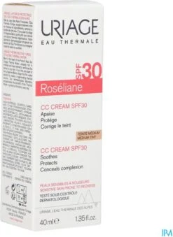 Uriage Roséliane Cc Crème Spf30 -Cosmeticawinkel 874x1200 1