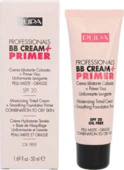 Pupa BB Cream + Primer For Combination To Oily Skin - 002 Sand -Cosmeticawinkel 874x1200 2
