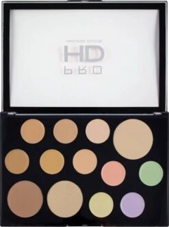 Makeup Revolution HD Pro Palette The Works - Light/Medium -Cosmeticawinkel 896x1200 1