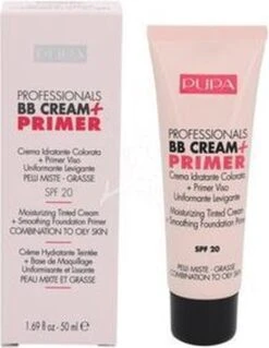Pupa BB Cream + Primer For Combination To Oily Skin - 002 Sand -Cosmeticawinkel 928x1200