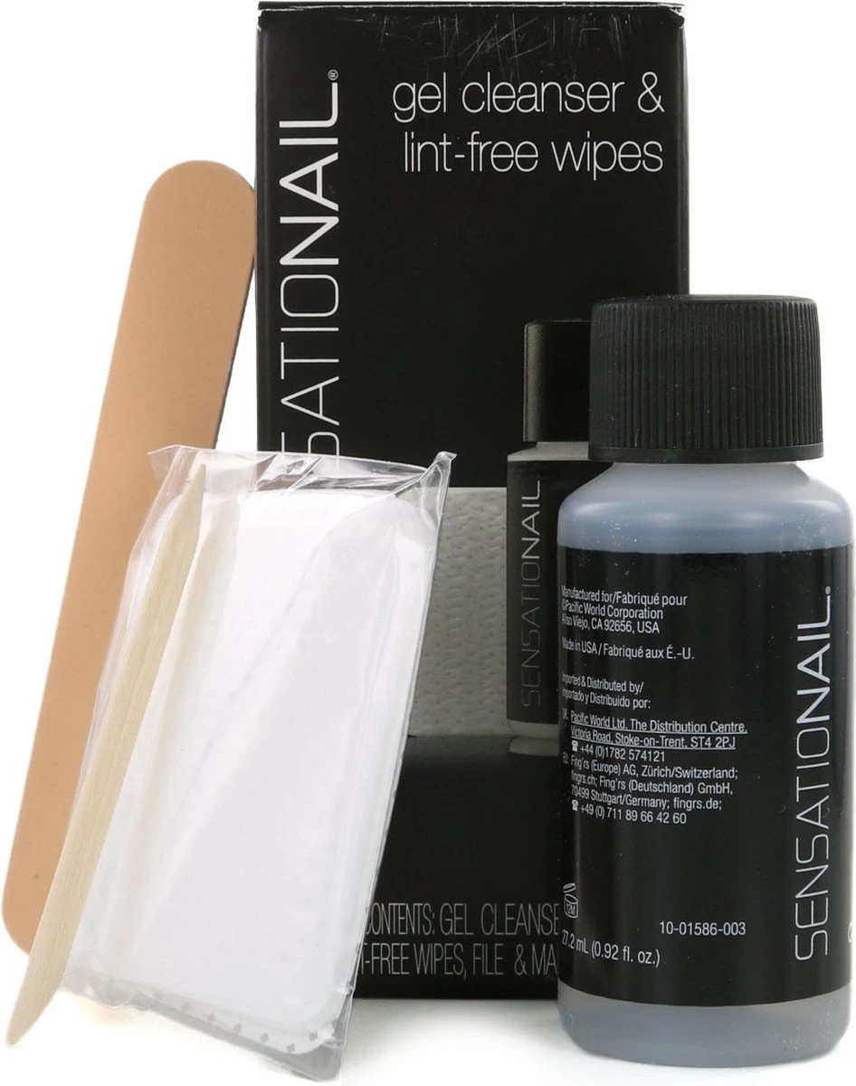 Sensationail Gel Cleanser & Lint-Free Wipes 5 Sensationail Gel Cleanser & Lint-Free Wipes - Afbeelding 3